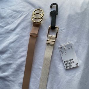 BRAND NEW H&M XS belts